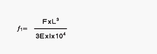 铝型材受力变形计算公式1