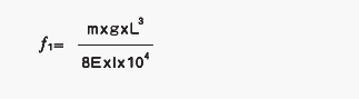 铝型材受力变形计算公式14